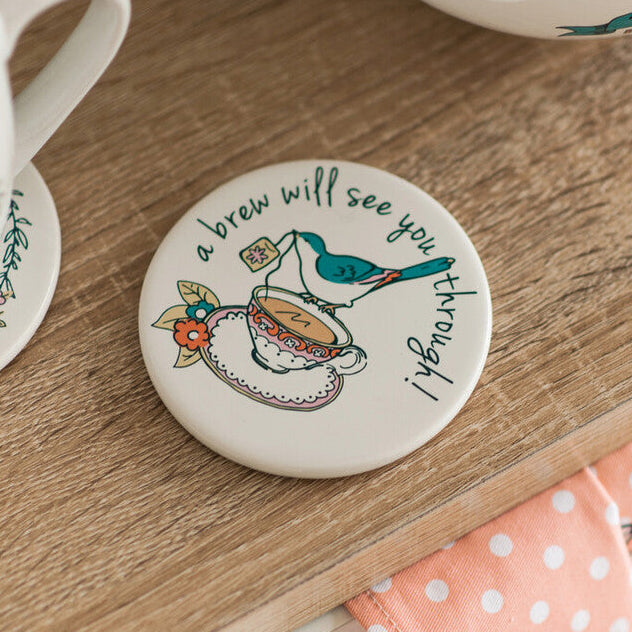 Pretty Things Set Of Four Coasters