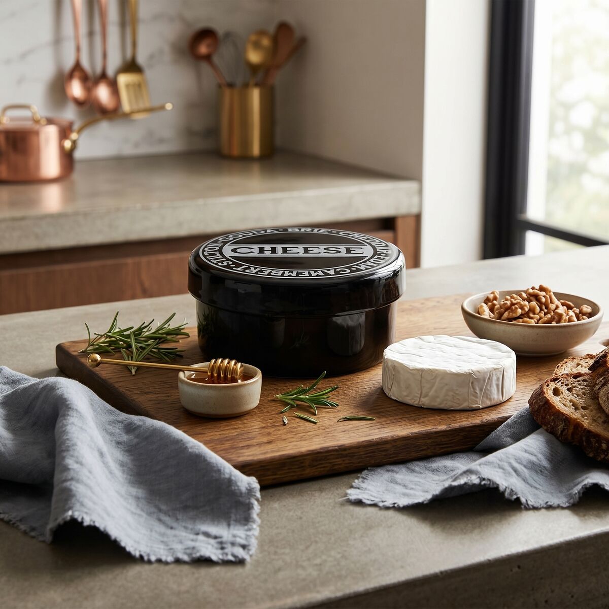 Pun And Games Black Cheese Baker
