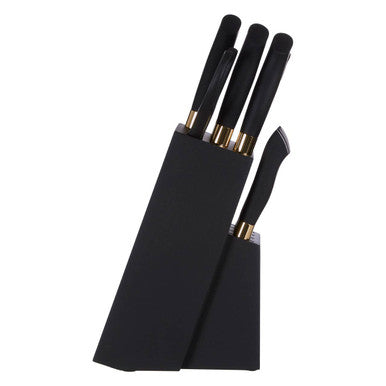 Corsico 11 Pc Gold Fringed Knife Set