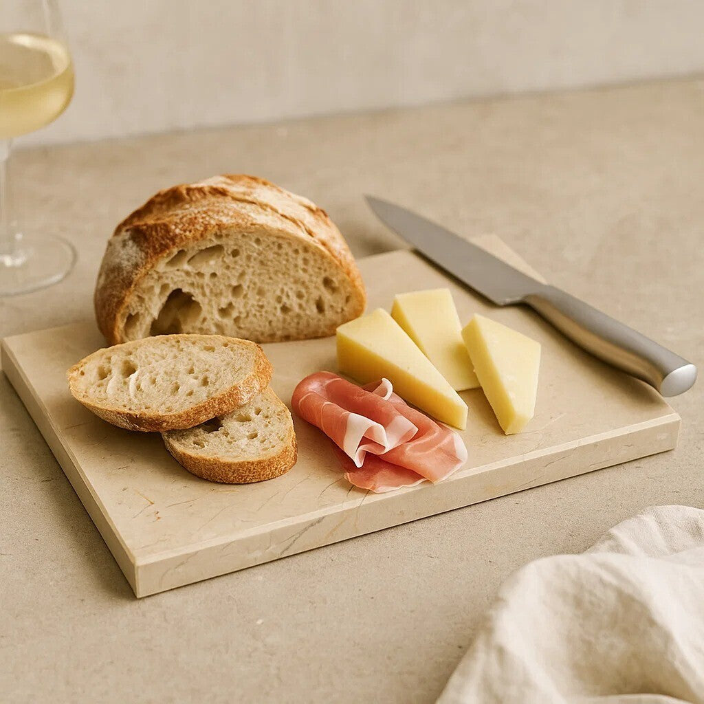 Champagne Marble Chopping and Serving Board