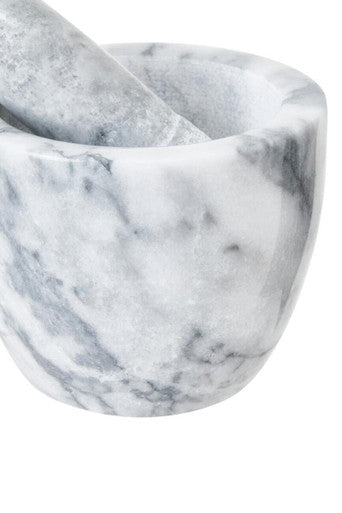 Grey Marble Tapered Mortar and Pestle | Salerno