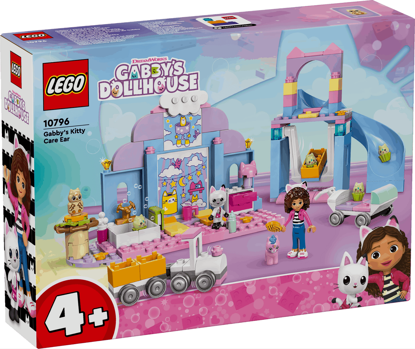 Lego Gabby's Dollhouse 10796 Gabby's Kitty Care Ear for Ages 4 and Up
