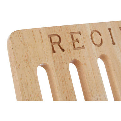 Soka Tropical Hevea Wood Cookbook Stand