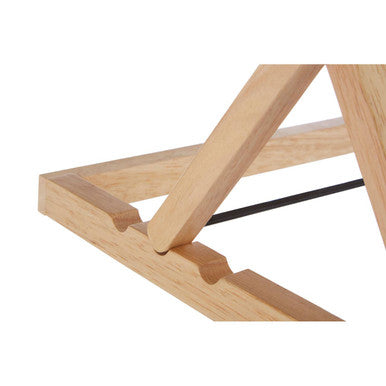 Soka Tropical Hevea Wood Cookbook Stand