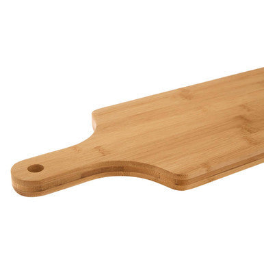 Aleki Large Bamboo Paddle Chopping And Serving Board