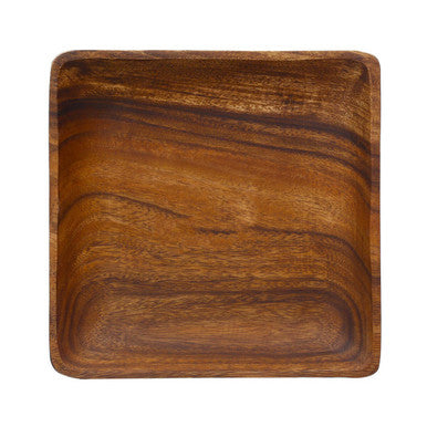 Kora Acacia Wood Large Square Platter