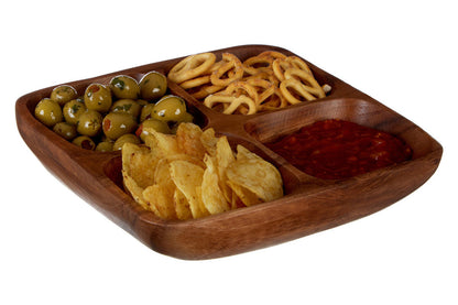 Acacia Four Section Serving Dish - Kora
