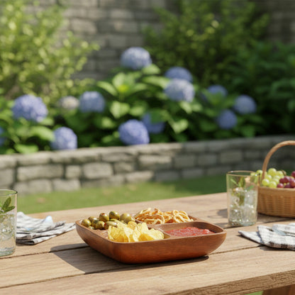 Acacia Four Section Serving Dish - Kora
