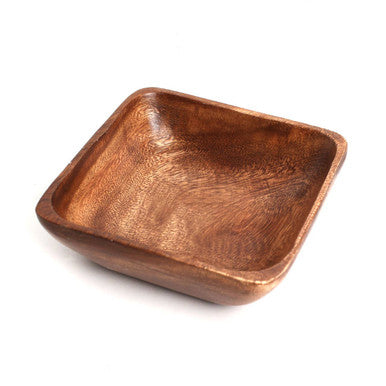 Kora Acacia Small Square Serving Bowl