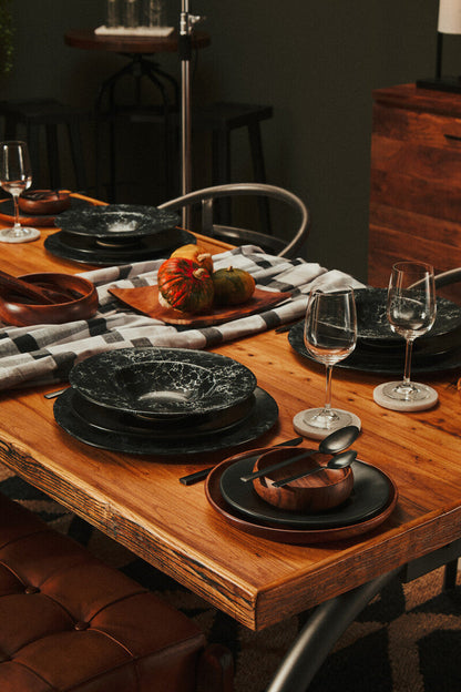 Kora Acacia Square Serving Platter