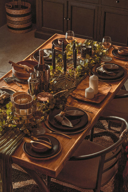 Kora Acacia Square Serving Platter