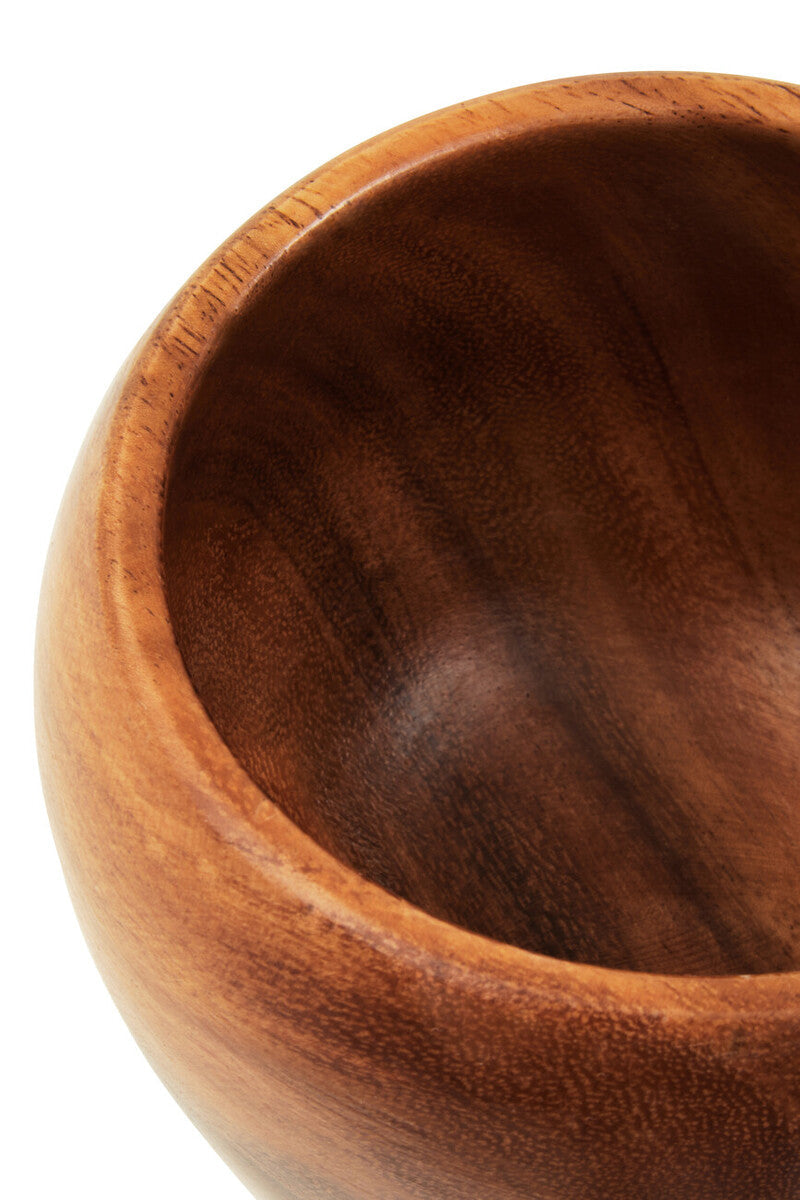 Acacia Wood Tapered Mortar and Pestle | Kora