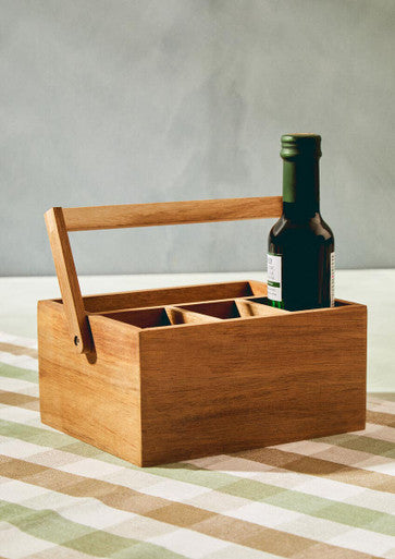 Socorro Acacia Cutlery Caddy