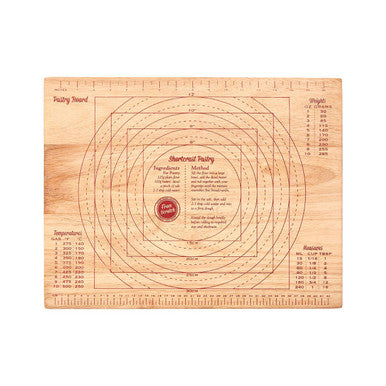 From Scratch Rubberwood Pastry Board