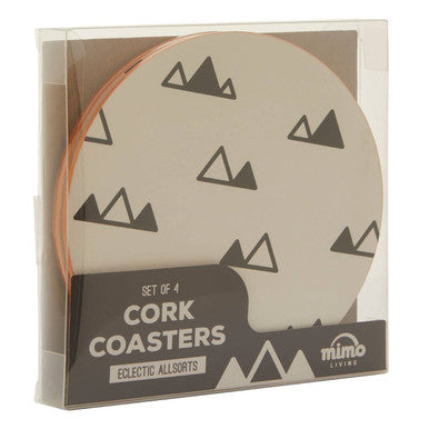 Mimo Set Of 4 Eclectic All Sorts Coaster