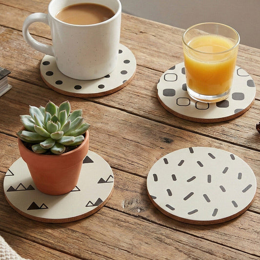 Mimo Set Of 4 Eclectic All Sorts Coaster