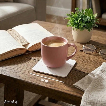Speckled Set Of 4 Coasters