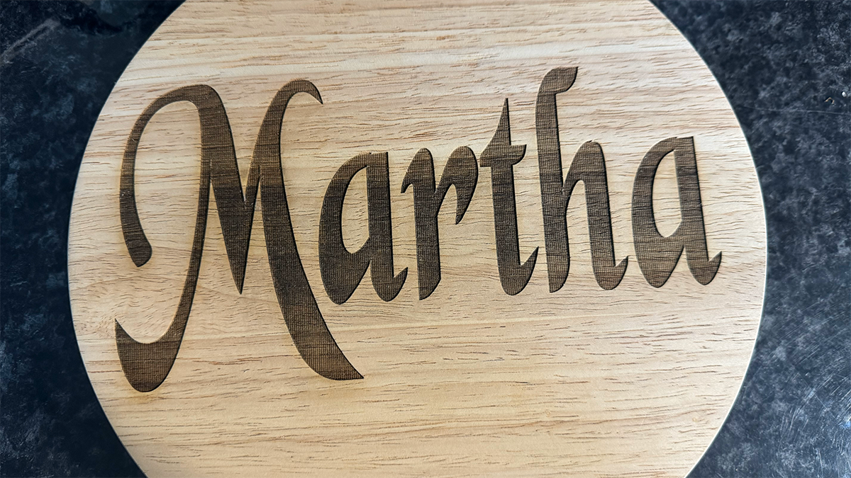 Personalised Childs Wooden Stool