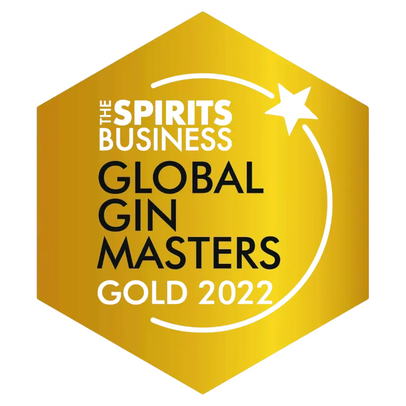Spirits Business Global Gin Masters Gold 2022 badge
