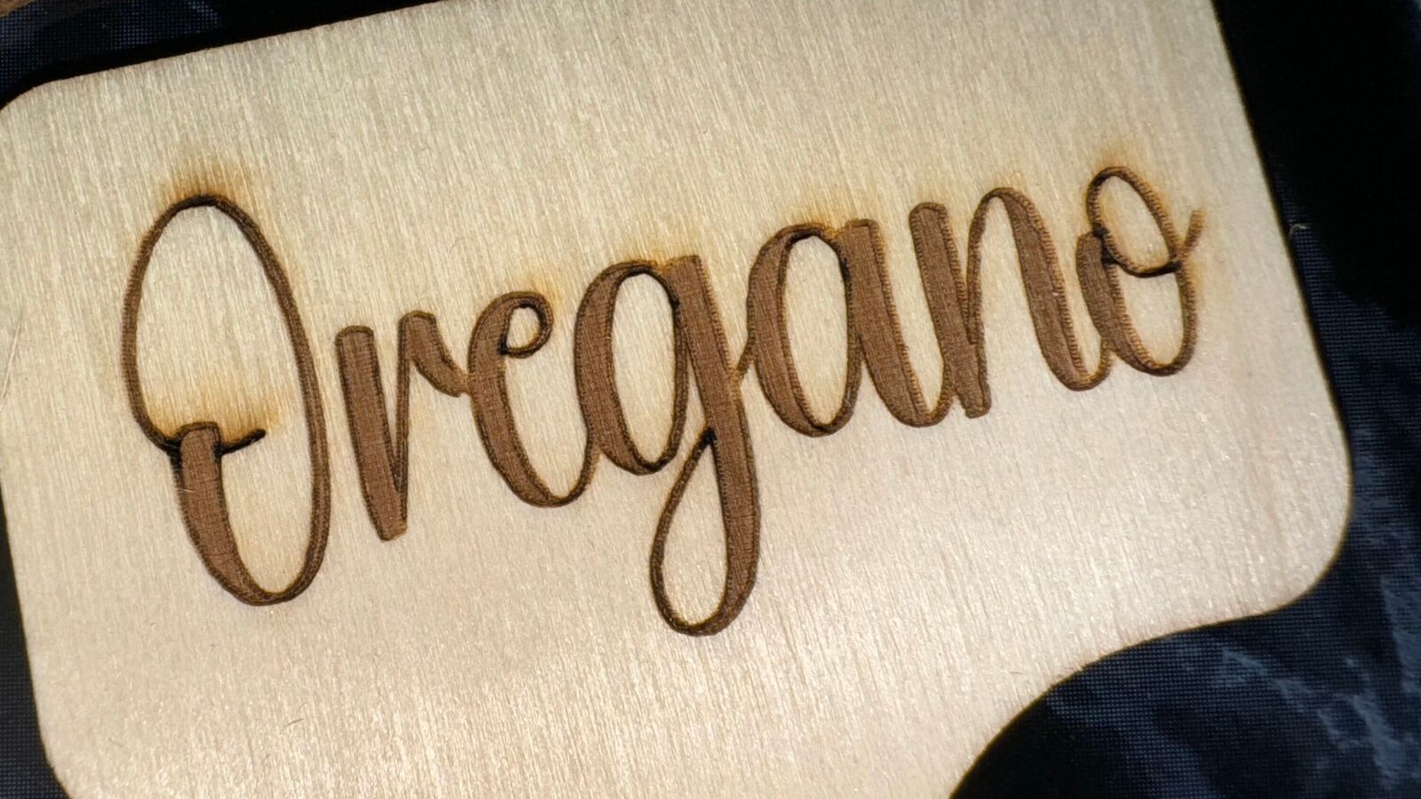 Wooden Herb Plant Labels / Markers, Set of 8