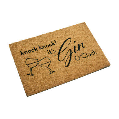 Gin O Clock Coir Doormat | Filta