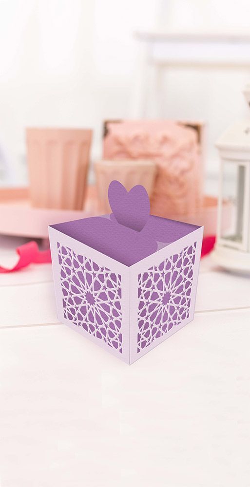 Gemini Dimensionals Die ~ Happy Heart Favour Box