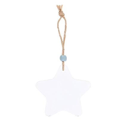 Baby Boy Hanging Star Sentiment Sign