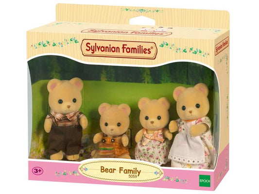 Sylvanian Families Bear Family Toy Playset for Ages 3 and Up
