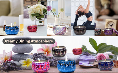 Astrological Scented Candle Tin - Choice of Fragrances