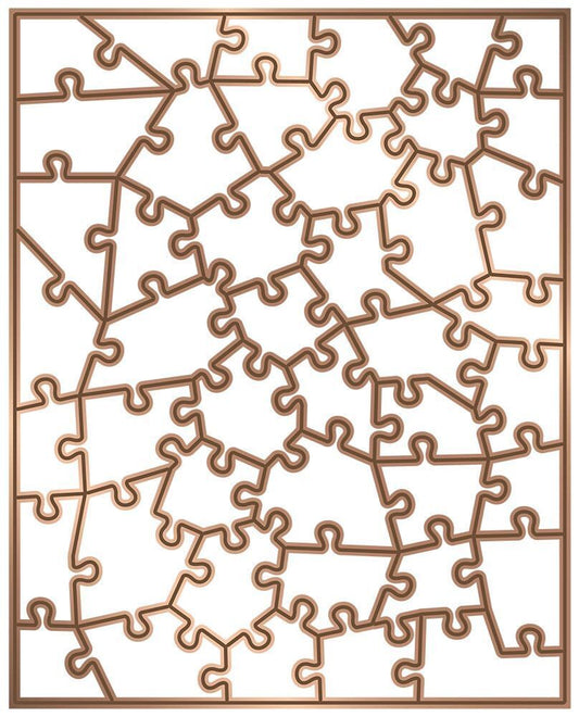 Gemini Multimedia Abstract Jigsaw Die - 10x8 44 Piece