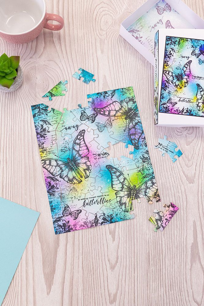 Gemini Multimedia Abstract Jigsaw Die - 10x8 44 Piece