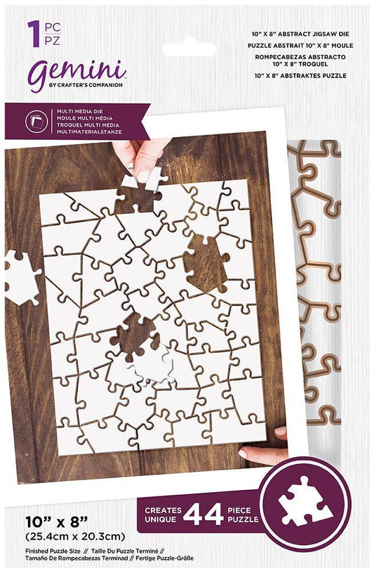 Gemini Multimedia Abstract Jigsaw Die - 10x8 44 Piece