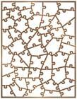 Gemini Multimedia Abstract Jigsaw Die - 8.5" x 11" (50 Piece)
