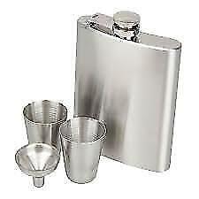 Harvey Makin Stainless Steel Hip Flask
