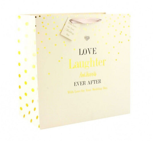 Mad Dots Large Wedding Gift Bag