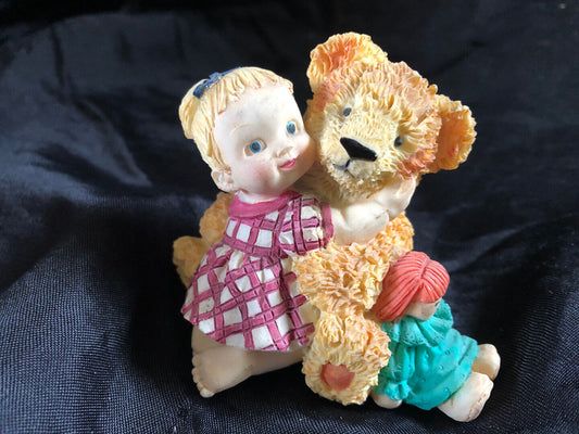 Leonardo Tender Teddies Collection Figurine ~ Best Friends