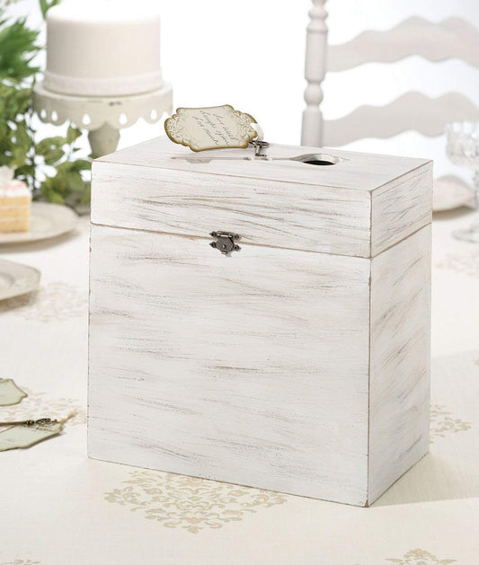Wedding Wishes Wooden Key Card Box