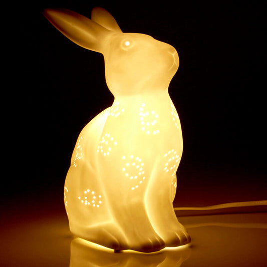 Kids Rabbit Ceramic Night Light | Ola