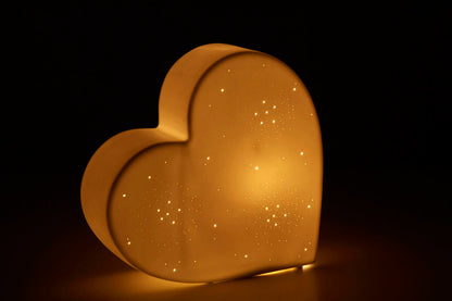 Kids Heart Ceramic Night Light | Ola