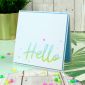 Moonstone Stamp & Die Combos - Essential Words - Hello