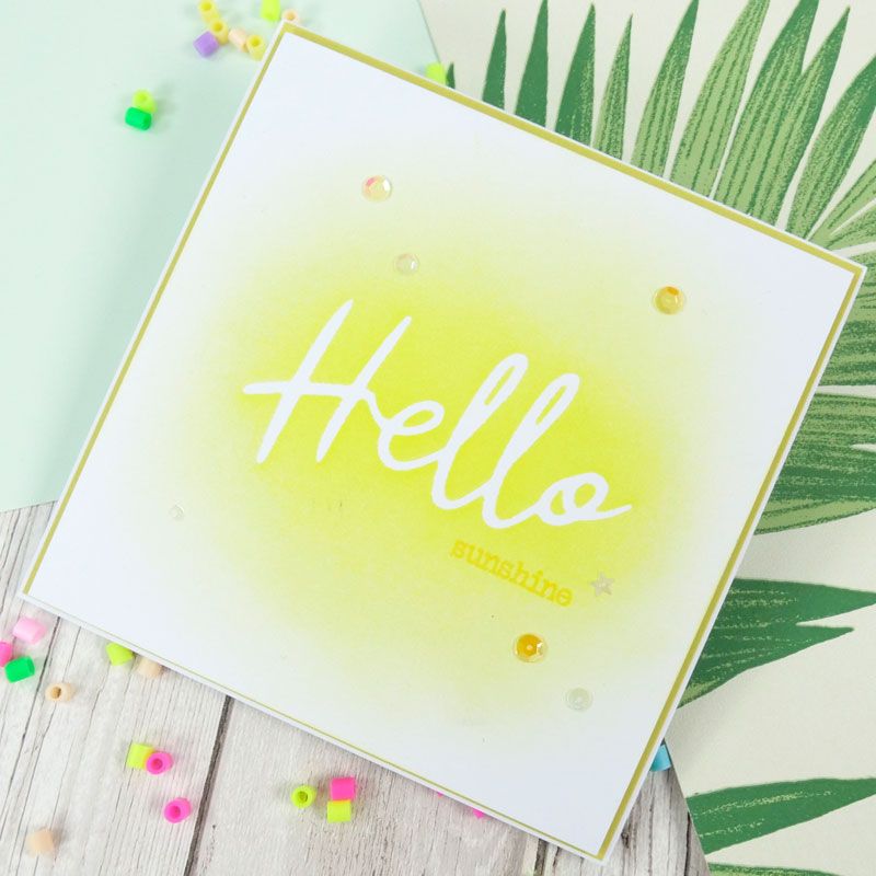 Moonstone Stamp & Die Combos - Essential Words - Hello