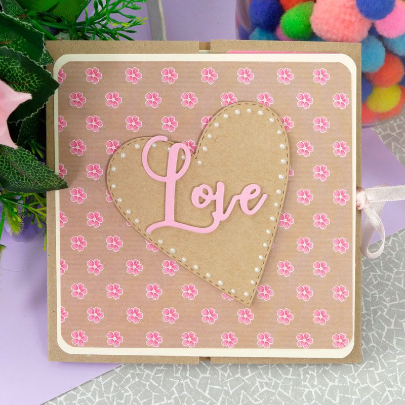 Moonstone Stamp & Die Combos - Essential Words - Love