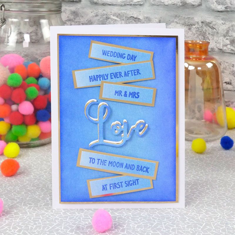 Moonstone Stamp & Die Combos - Essential Words - Love