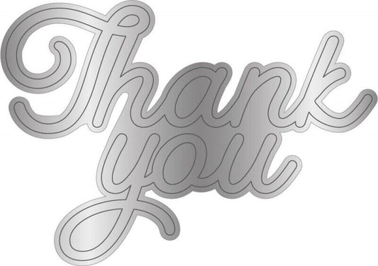 Natures Garden Farmhouse Metal Die - Thank You