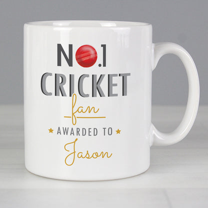 Personalised No.1 'Sports' Fan Mug - Choice of Sports