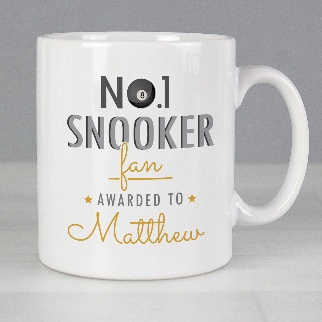 Personalised No.1 'Sports' Fan Mug - Choice of Sports
