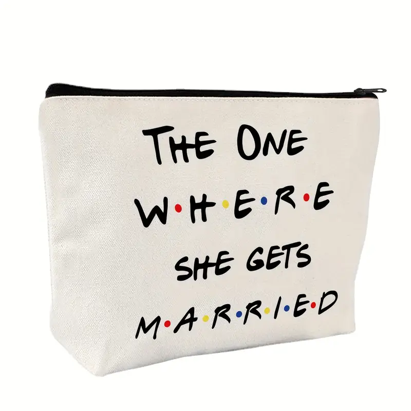 'The One Where She gets Married' Chic Makeup Bag