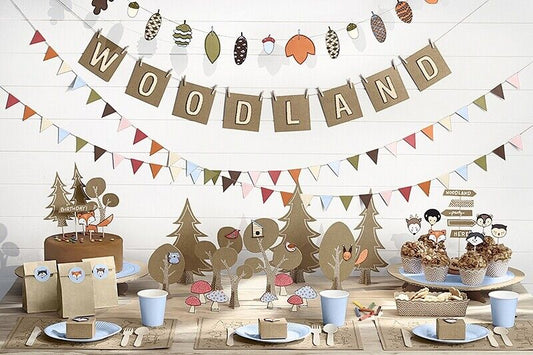 DIY Woodland Banner