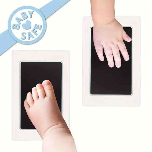 Cherished Footprint / Handprint Paw Print Kit - Safe & Mess-Free Ink Pad - Babies & Small Pets