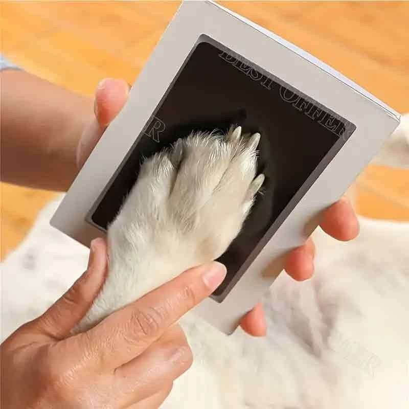 Cherished Footprint / Handprint Paw Print Kit - Safe & Mess-Free Ink Pad - Babies & Small Pets